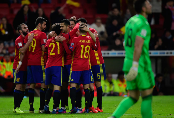 ฟุตบอลโลก 2018 รอบคัดเลือก : สเปน 4-1 อิสราเอล