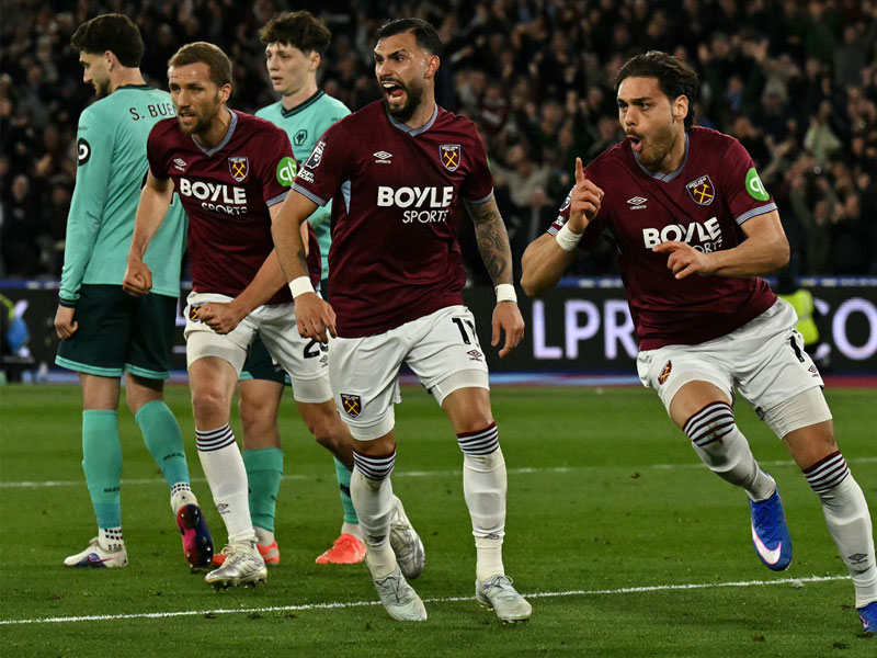 พรีเมียร์ลีก อังกฤษ : เวสต์แฮม 4-0 วูล์ฟแฮมป์ตัน