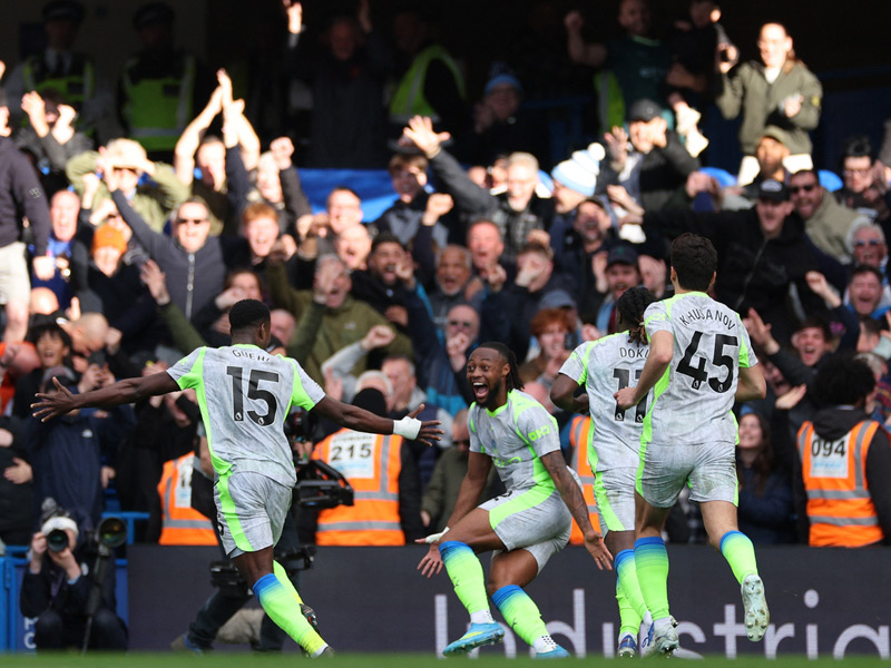 พรีเมียร์ลีก อังกฤษ : เชลซี 0-3 แมนซิตี้