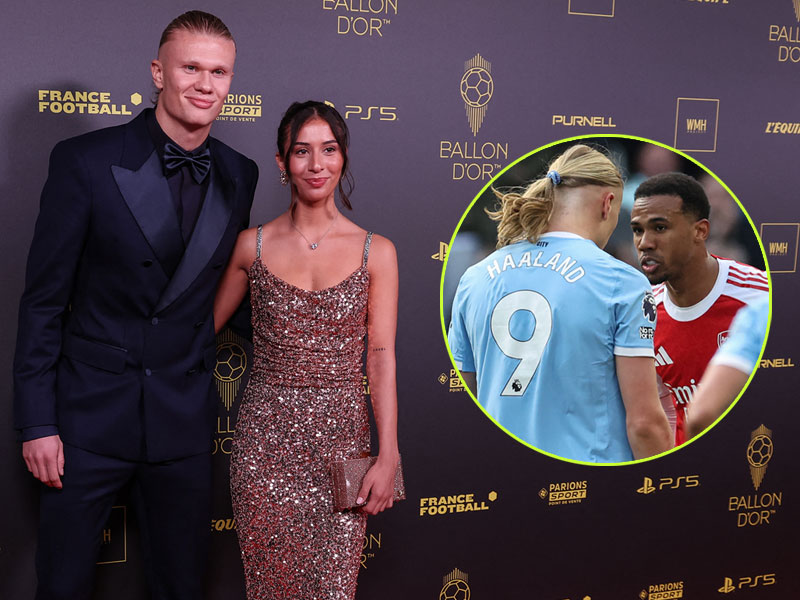 เออร์ลิ่ง ฮาลันด์ รับแฟนสาวไม่ปลื้มรอยแผลเต็มตัว หลังบวกกับ กาเบรียล