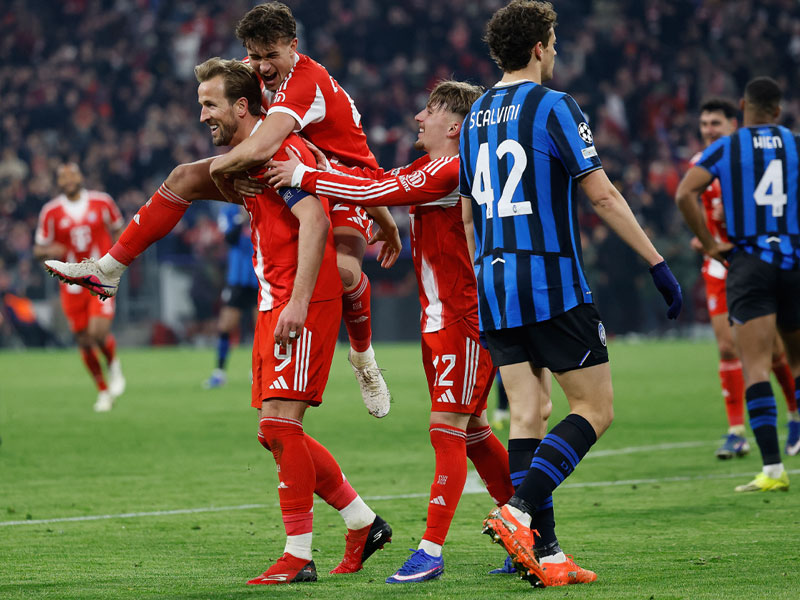 ยูฟ่า แชมเปี้ยนส์ ลีก : บาเยิร์น 4-1 อตาลันต้า