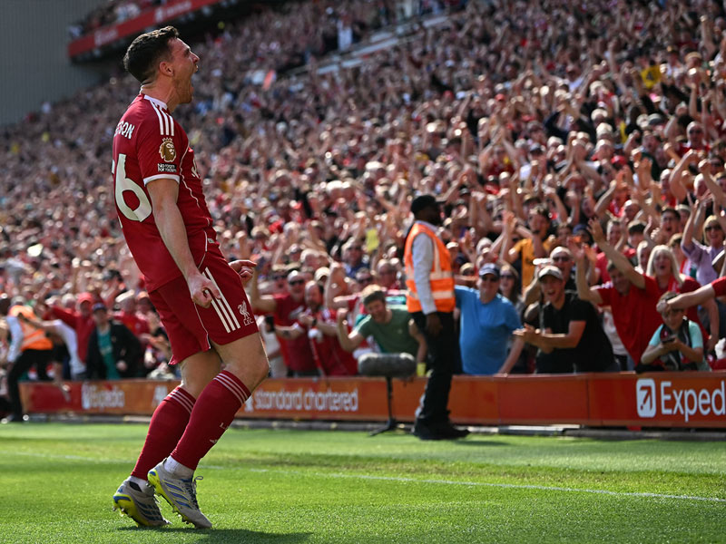 พรีเมียร์ลีก อังกฤษ : ลิเวอร์พูล 3-1 คริสตัล พาเลซ