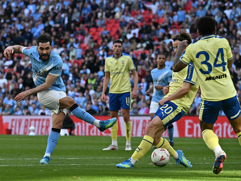 เอฟเอ คัพ รอบรองชนะเลิศ : แมนซิตี้ 2-1 เซาธ์แฮมป์ตัน