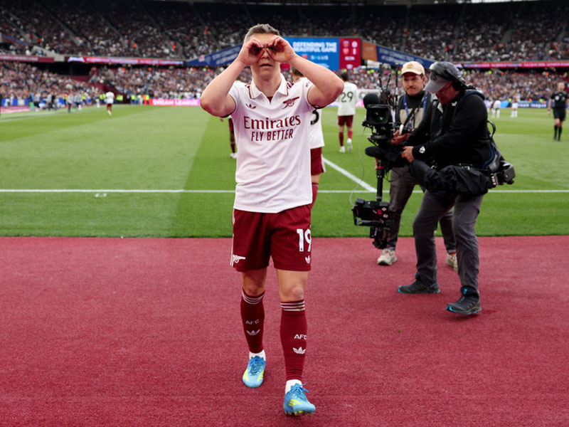 พรีเมียร์ลีก อังกฤษ : เวสต์แฮม 0-1 อาร์เซน่อล
