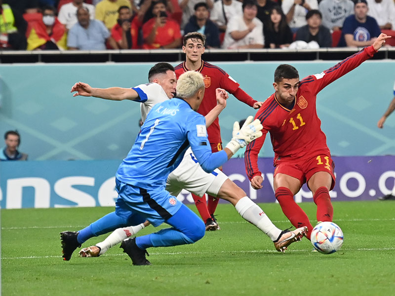 ฟุตบอลโลก 2022 : สเปน 7-0 คอสตาริกา