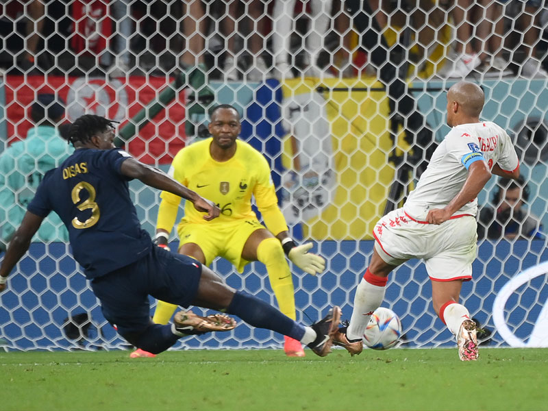 ฟุตบอลโลก 2022 : ตูนิเซีย 1-0 ฝรั่งเศส