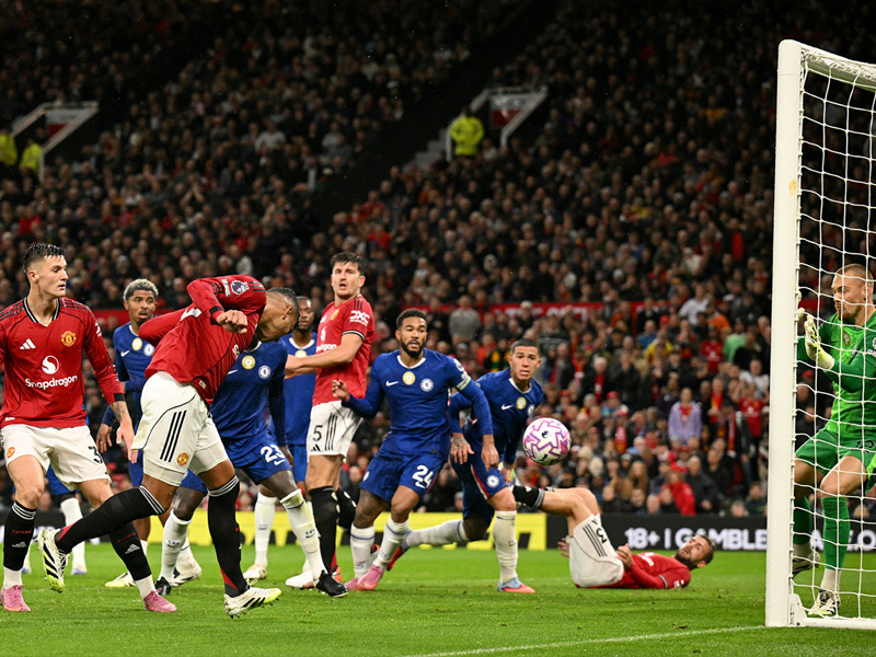 พรีเมียร์ลีก อังกฤษ : แมนยู 2-1 เชลซี 