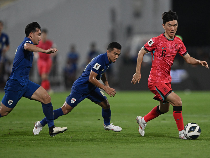 ฟุตบอลโลก 2026 รอบคัดเลือก โซนเอเชีย : ทีมชาติไทย 0-3 เกาหลีใต้