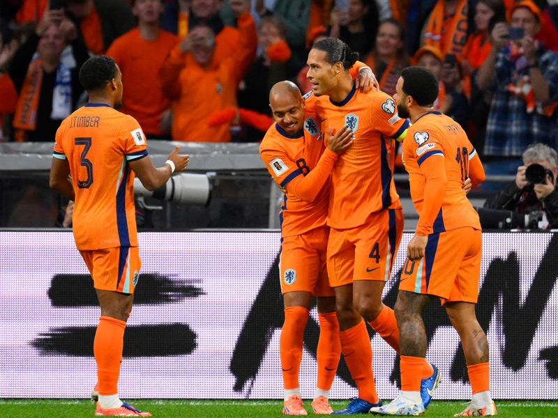 ฟุตบอลโลก 2026 รอบคัดเลือก โซนยุโรป : ฮอลแลนด์ 4-0 ฟินแลนด์