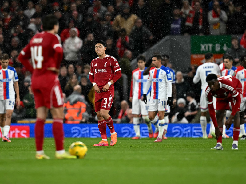 คาราบาว คัพ : ลิเวอร์พูล 0-3 คริสตัล พาเลซ