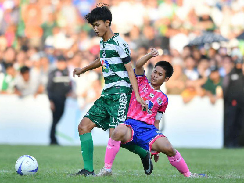 ฟุตบอลนักเรียน 7 คน แชมป์กีฬา 7 สีHD นัดชิงชนะเลิศ : หมอนทองวิทยา 1-2 อบจ.ชัยนาท