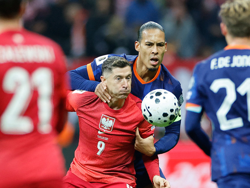 ฟุตบอลโลก 2026 รอบคัดเลือก โซนยุโรป : โปแลนด์ 1-1 ฮอลแลนด์