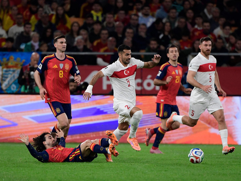 ฟุตบอลโลก 2026 รอบคัดเลือก โซนยุโรป : สเปน 2-2 ตุรกี