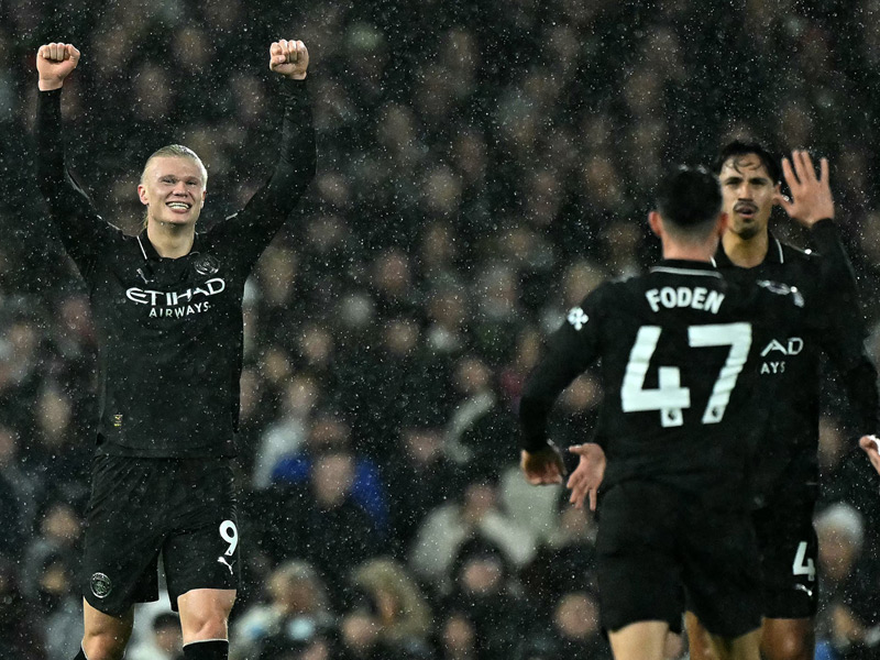 พรีเมียร์ลีก อังกฤษ : ฟูแล่ม 4-5 แมนซิตี้