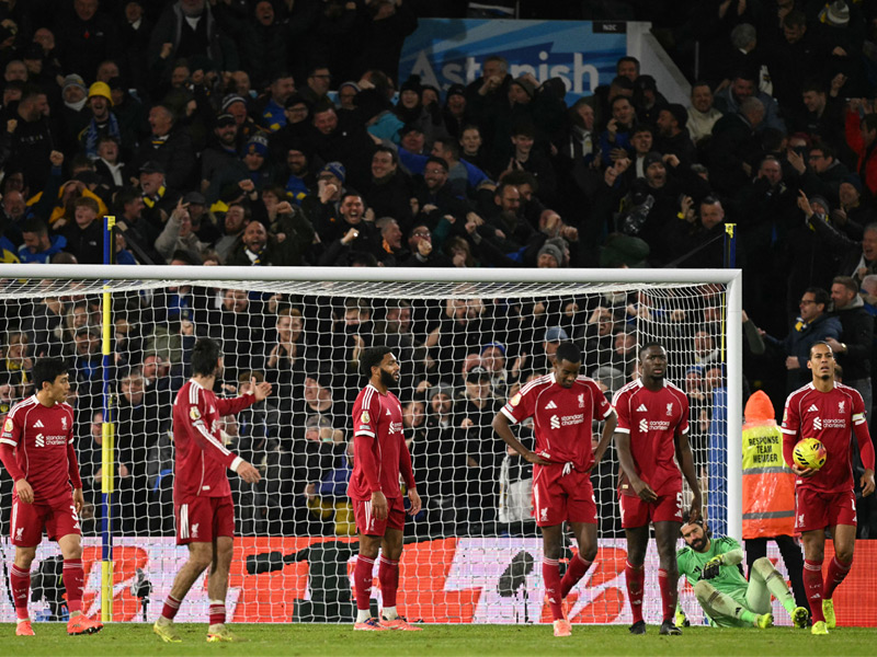 พรีเมียร์ลีก อังกฤษ : ลีดส์ 3-3 ลิเวอร์พูล