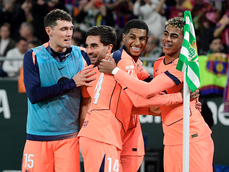 ลา ลีกา สเปน : เบติส 3-5 บาร์เซโลน่า