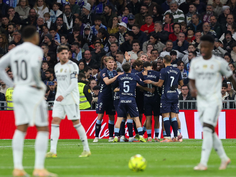 ลา ลีกา สเปน : เรอัล มาดริด 0-2 เซลต้า