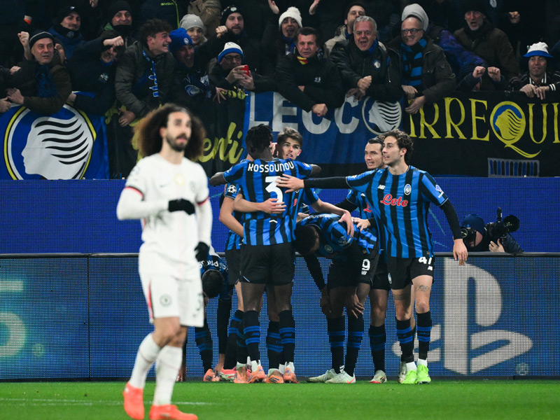 ยูฟ่า แชมเปี้ยนส์ ลีก : อตาลันต้า 2-1 เชลซี