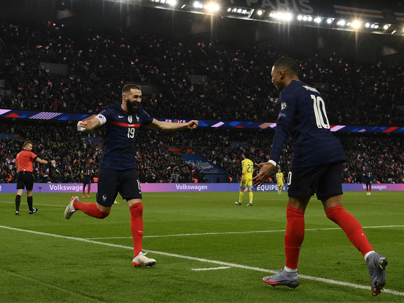 ฟุตบอลโลก 2022 รอบคัดเลือก : ฝรั่งเศส 8-0 คาซัคสถาน