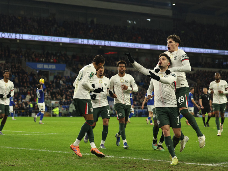 คาราบาว คัพ : คาร์ดิฟฟ์ 1-3 เชลซี