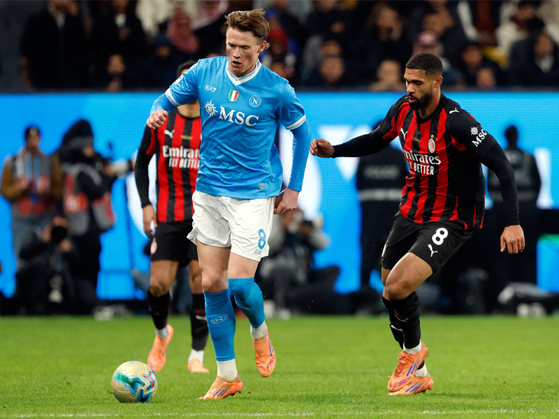 ซูเปอร์ โกปปา อิตาเลียน่า : นาโปลี 2-0 มิลาน