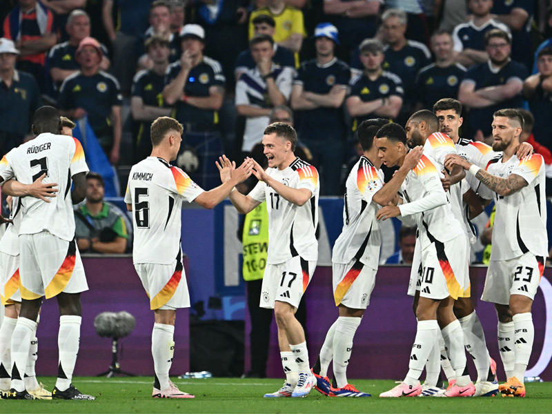 ยูโร 2024 : เยอรมนี 5-1 สกอตแลนด์ 