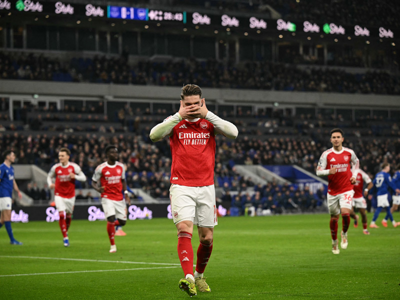 พรีเมียร์ลีก อังกฤษ : เอฟเวอร์ตัน 0-1 อาร์เซน่อล