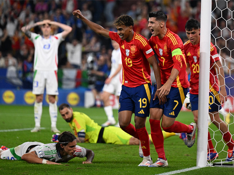 ยูโร 2024 : สเปน 1-0 อิตาลี