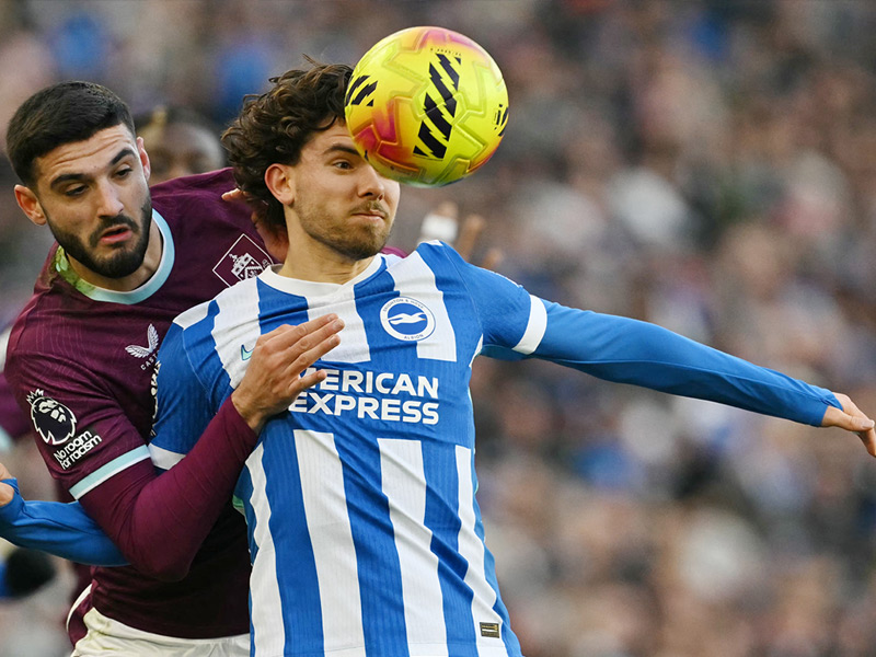 พรีเมียร์ลีก อังกฤษ : ไบรท์ตัน 2-0 เบิร์นลี่ย์