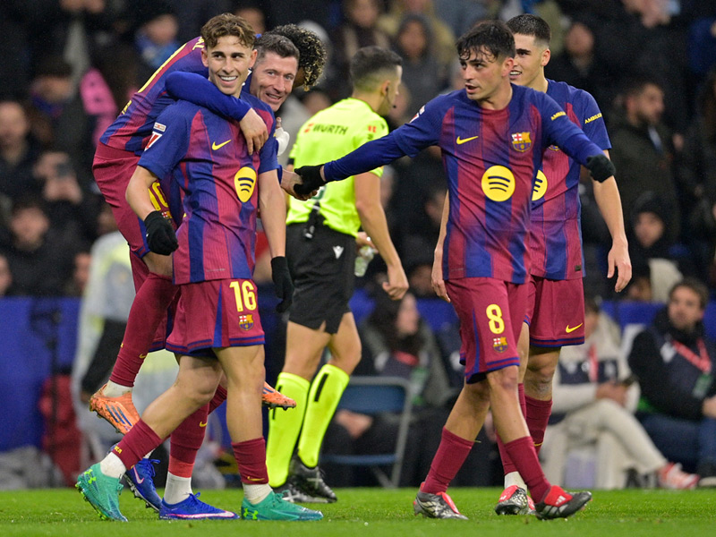 ลา ลีกา สเปน : เอสปันญ่อล 0-2 บาร์เซโลน่า