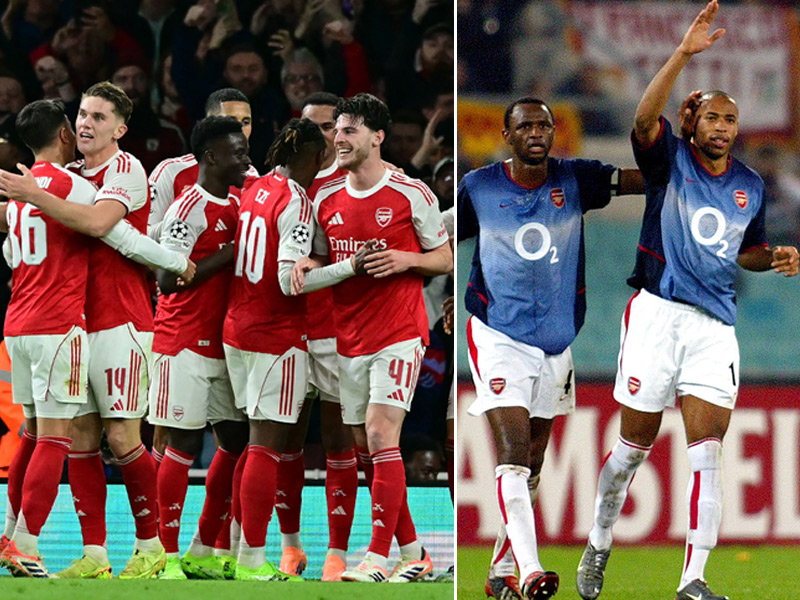 ตำนานชี้ชัดดาวเตะ อาร์เซน่อล อยู่ระดับเดียวกับ เธียร์รี่ อองรี และ ปาทริค วิเอร่า แล้ว