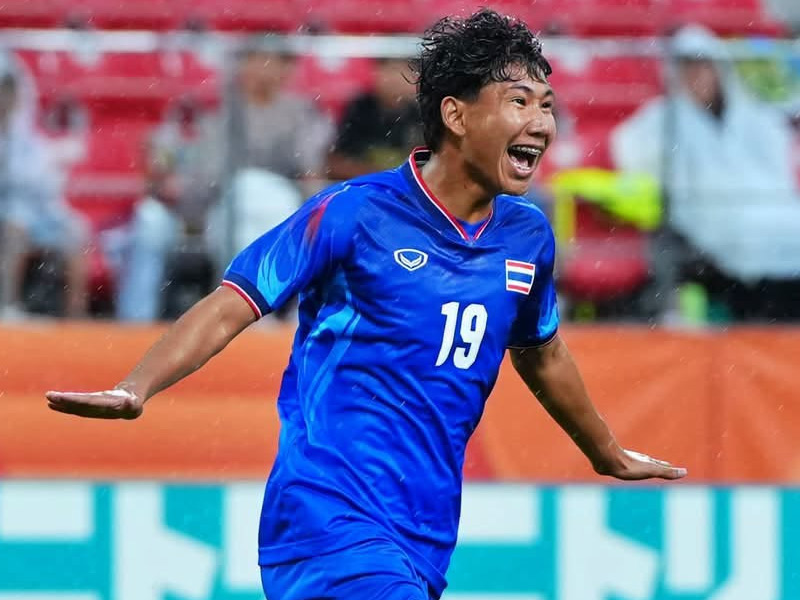 ฟุตบอลชายกีฬาเอเชียนเกมส์ 2026 : ทีมชาติไทย 3-2 คีร์กีซสถาน