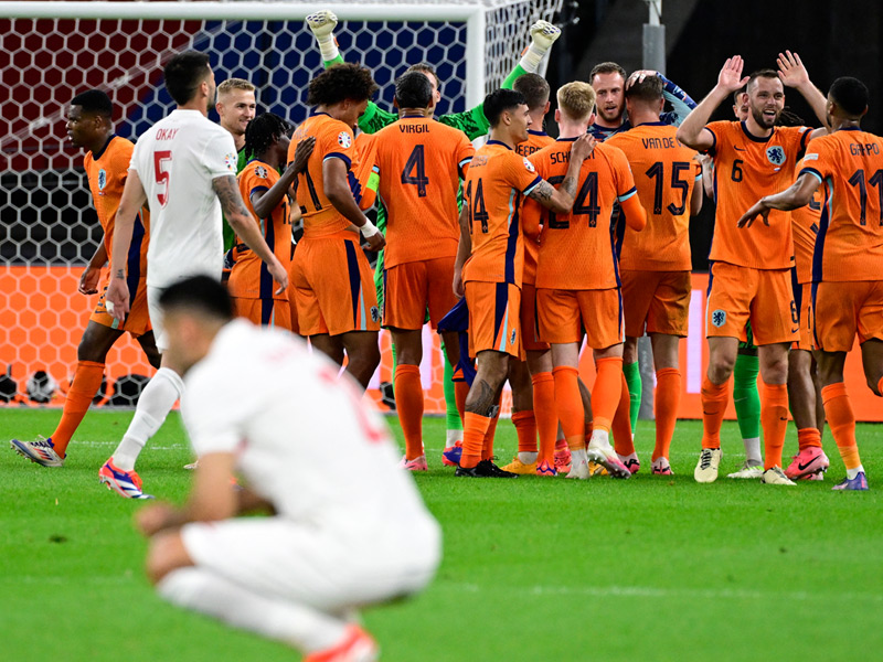 ยูโร 2024 รอบ 8 ทีมสุดท้าย : ฮอลแลนด์ 2-1 ตุรกี 