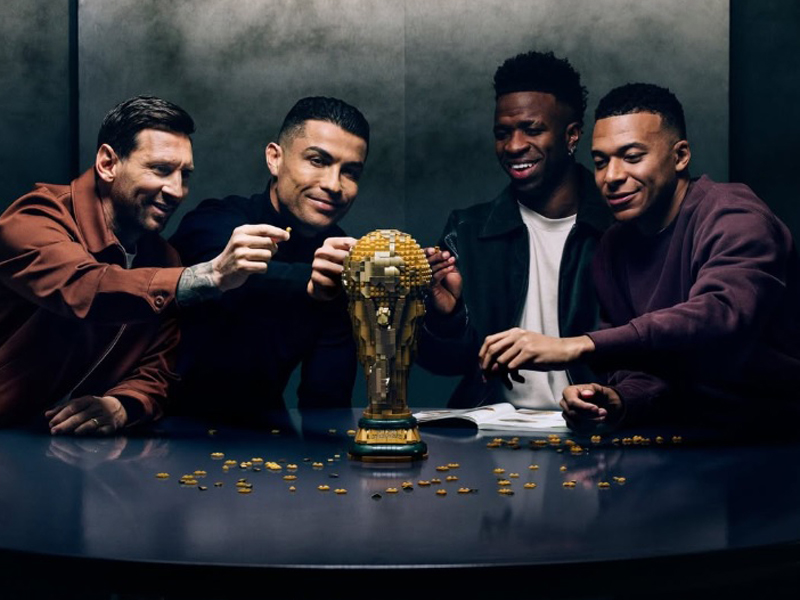 เมสซี่-โรนัลโด้ นำทัพสตาร์บอลโลก ! เผยโฉมตัวต่อ LEGO พิเศษฉลอง ฟุตบอลโลก 2026