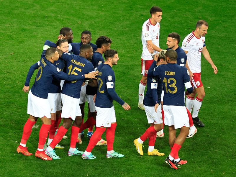 ยูโร 2024 รอบคัดเลือก : ฝรั่งเศส 14-0 ยิบรอลตาร์