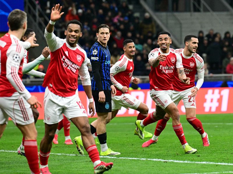 ยูฟ่า แชมเปี้ยนส์ ลีก : อินเตอร์ มิลาน 1-3 อาร์เซน่อล