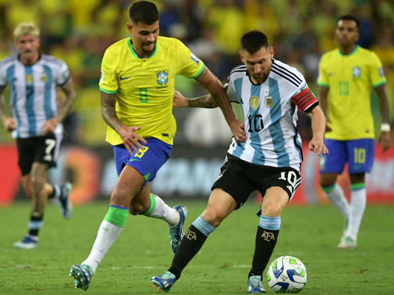 ฟุตบอลโลก 2026 รอบคัดเลือก โซนอเมริกาใต้ : บราซิล 0-1 อาร์เจนติน่า