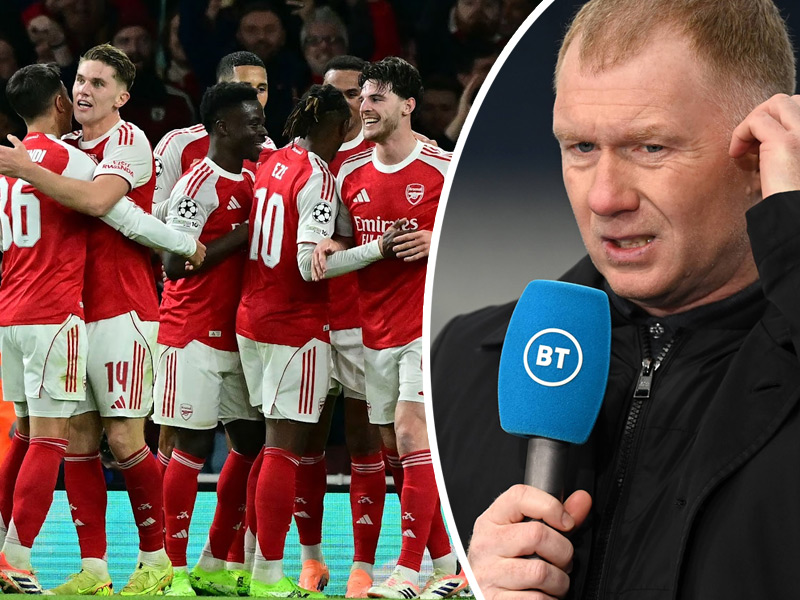 พอล สโคลส์ สับ อาร์เซน่อล จะเป็นทีมแชมป์ที่สภาพแย่ที่สุดในประวัติศาสตร์