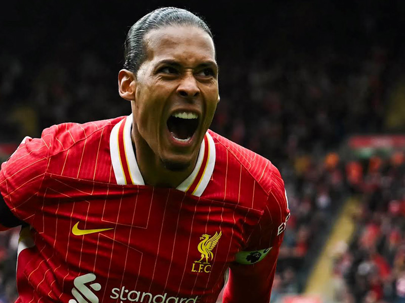 เวอร์จิล ฟาน ไดจ์ค สร้างตำนานบทใหม่ในเกมยูฟ่า แชมเปี้ยนส์ ลีก 