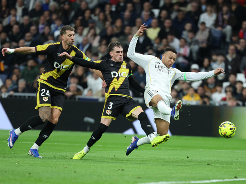 ลา ลีกา สเปน : เรอัล มาดริด 2-1 ราโย่