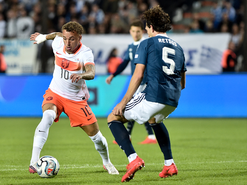 ฟุตบอล ยูฟ่า เนชั่นส์ ลีก : ทีมชาติกรีซ 2-2 ทีมชาติเนเธอร์แลนด์