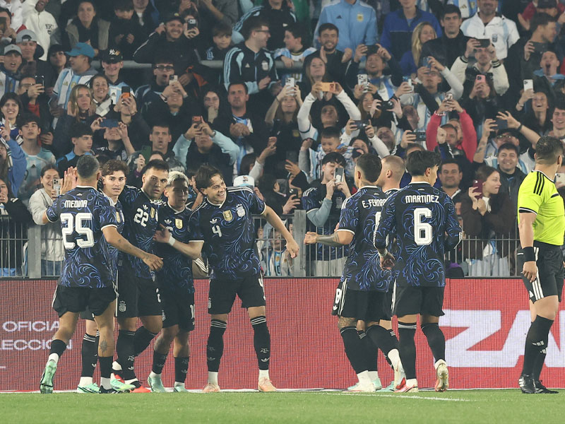 ฟุตบอลอุ่นเครื่อง : อาร์เจนตินา 7-0 บูร์กินาฟาโซ