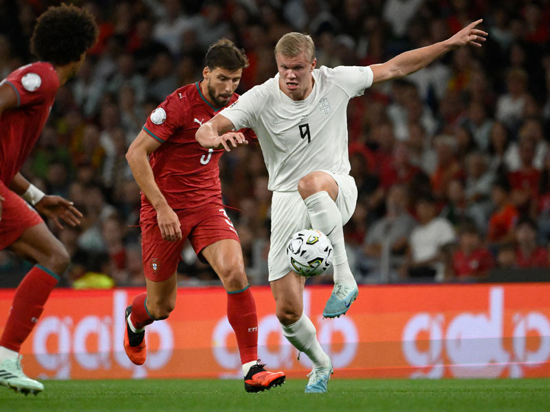 ฟุตบอล ยูฟ่า เนชั่นส์ ลีก : ทีมชาติโปรตุเกส 2-1 ทีมชาตินอร์เวย์