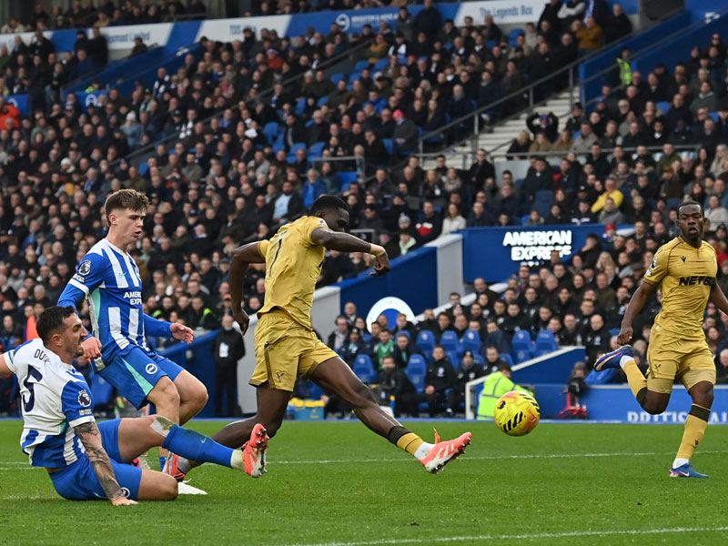 พรีเมียร์ลีก อังกฤษ : ไบรท์ตัน 0-1 คริสตัล พาเลซ
