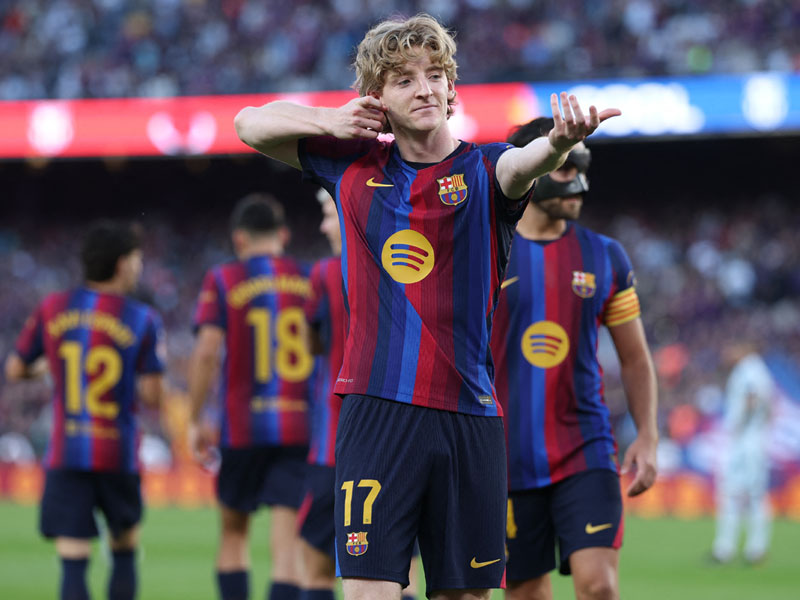 ลา ลีกา สเปน : บาร์เซโลน่า 3-0 เคตาเฟ่