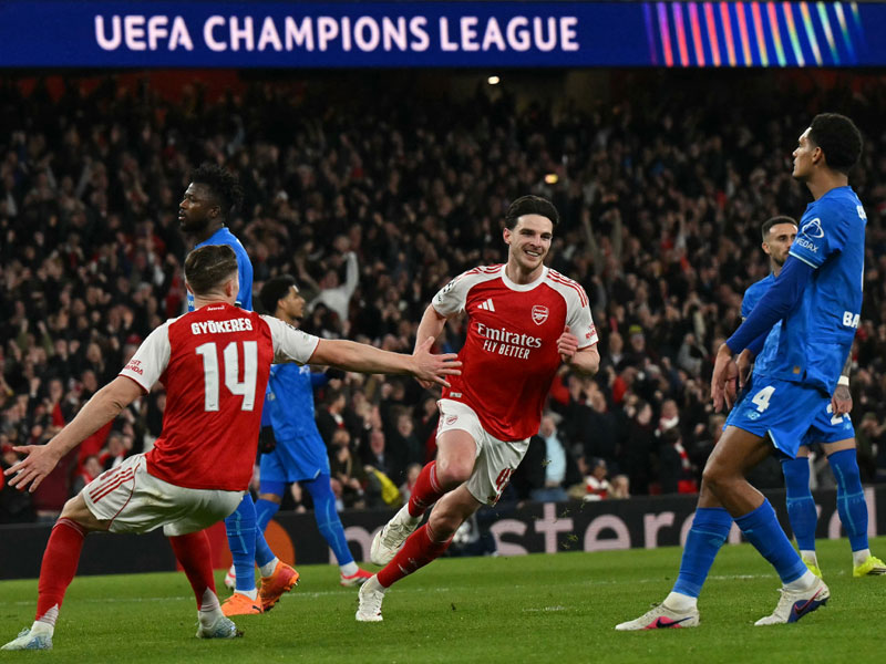 ยูฟ่า แชมเปี้ยนส์ ลีก : อาร์เซน่อล 2-0 เลเวอร์คูเซ่น