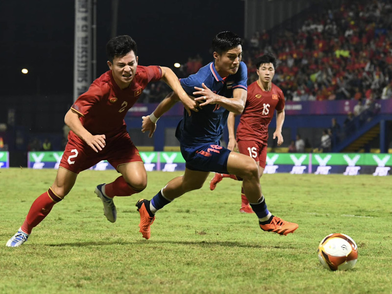 ฟุตบอลชาย ซีเกมส์ 2023 : เวียดนาม 1-1 ไทย