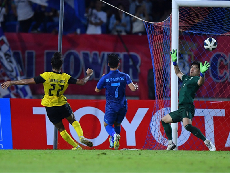 คิงส์คัพ 2022 : ทีมชาติไทย 1-1 ทีมชาติมาเลเซีย (จุดโทษ 4-5)