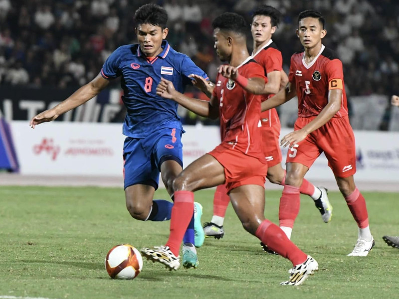 ฟุตบอลชาย ซีเกมส์ 2023 นัดชิงชนะเลิศ : อินโดนีเซีย 5-2 ไทย