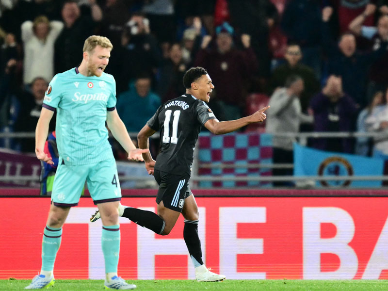 ยูฟ่า ยูโรป้า ลีก : โบโลญญ่า 1-3 แอสตัน วิลล่า